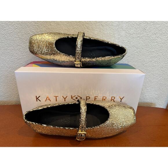 Katy Perry The Evie Mary Jane – Gold – Women’s Size 5 (EU 35) - NEW in Box - Picture 4 of 10